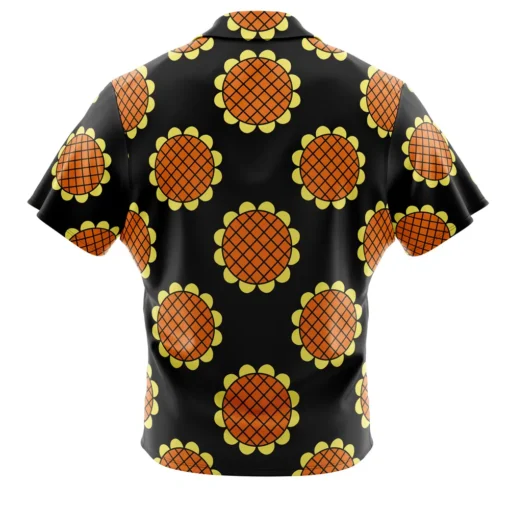 Chemise hawaïenne Monkey D. Luffy Noire Lucy Dressrosa One Piece – Image 2