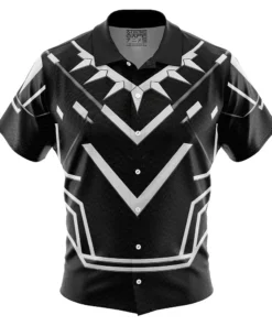 Chemise hawaïenne Black Panther