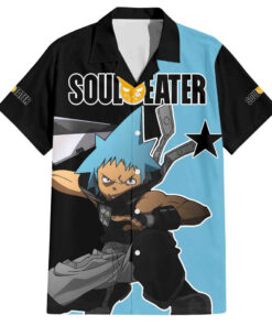 Chemise hawaïenne Black☆Star – Soul Eater