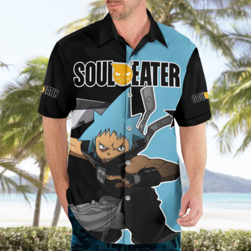 Chemise hawaïenne Black☆Star – Soul Eater – Image 3