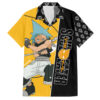 Chemise hawaïenne Black☆Star – Soul Eater et motif crâne