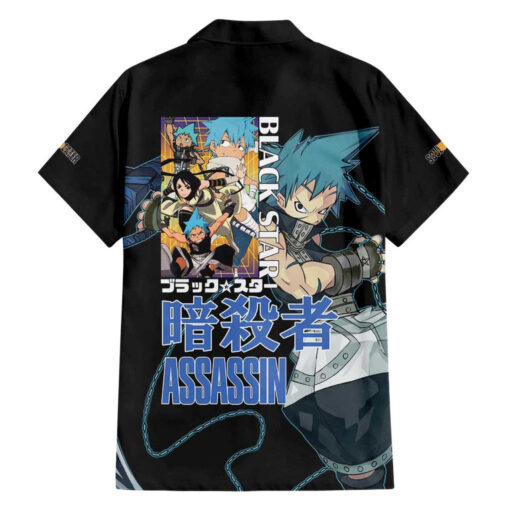 Chemise hawaïenne Black☆Star – Soul Eater (version Japon) – Image 2
