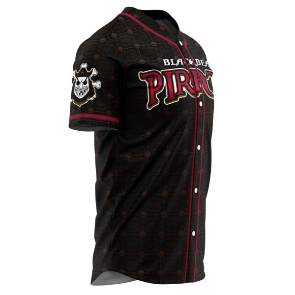 Maillot de baseball Pirates de Barbe Noire Blackbeard One Piece – Image 2
