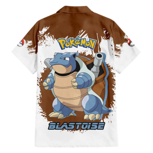Chemise hawaïenne Tortank – Pokémon – Image 2
