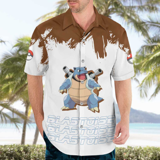 Chemise hawaïenne Tortank – Pokémon – Image 3