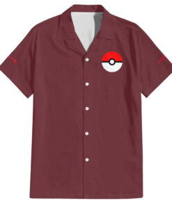 Chemise hawaïenne Braségali – Pokémon