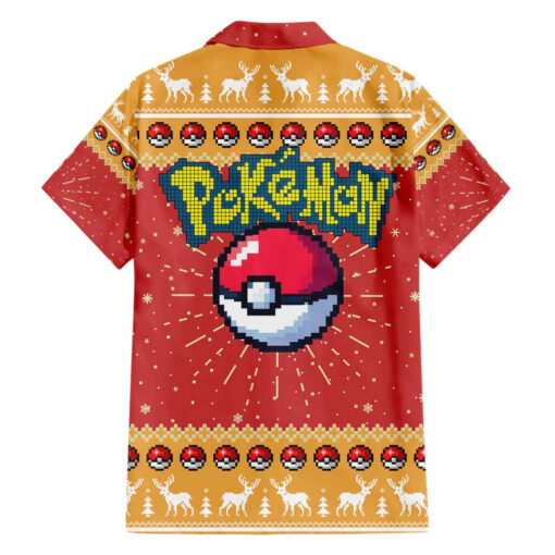 Chemise hawaïenne Braségali – Pokémon – Image 2