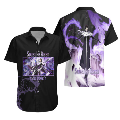 Chemise hawaïenne Aizen forme finale – Bleach TYBW – Image 3