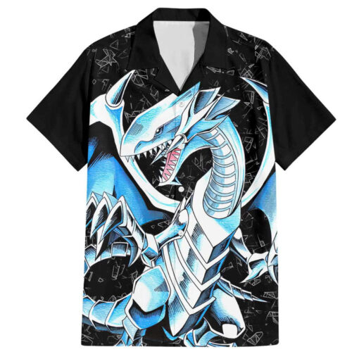 Chemise hawaïenne Dragon Blanc aux Yeux Bleus – Yu-Gi-Oh!