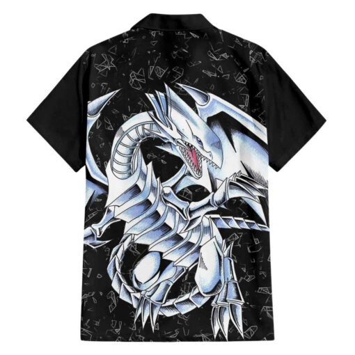 Chemise hawaïenne Dragon Blanc aux Yeux Bleus – Yu-Gi-Oh! – Image 2