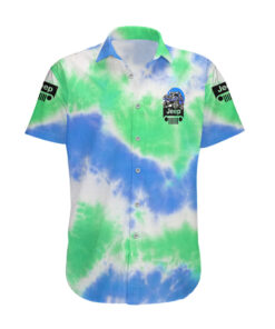 Chemise hawaïenne Jeep Tie-Dye Bleue – "You Wouldn't Understand"