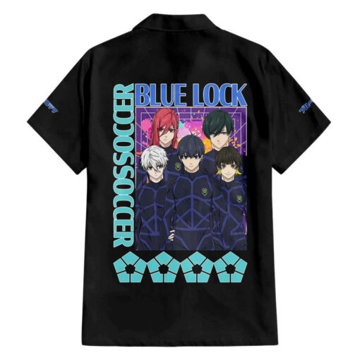 Chemise hawaïenne Blue Lock – football anime – Image 2