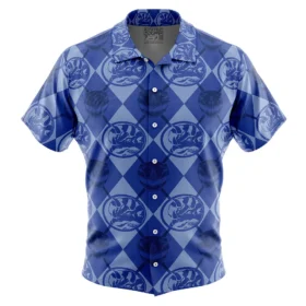 Chemise hawaïenne Ranger Bleu Mighty Morphin Power Rangers