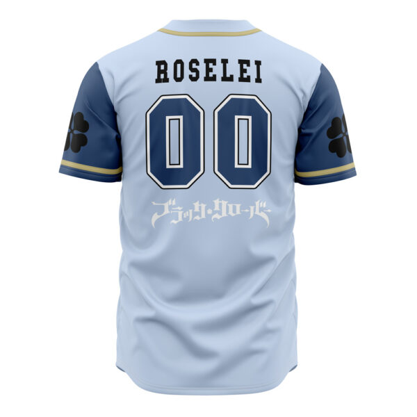 Maillot de baseball Roses Bleues Black Clover – Image 3