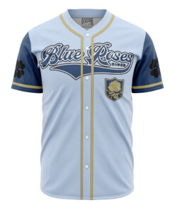 Maillot de baseball Roses Bleues Black Clover