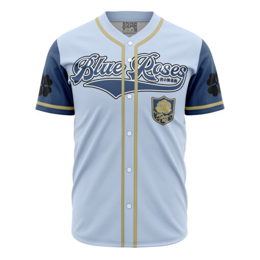 Maillot de baseball Roses Bleues Black Clover