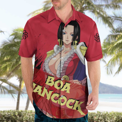 Chemise hawaïenne Boa Hancock – One Piece – Image 3