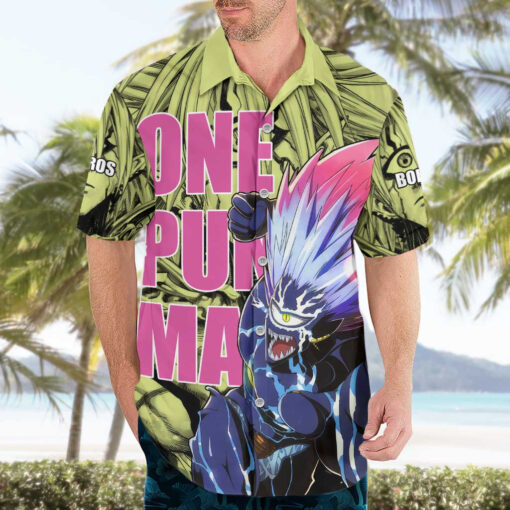 Chemise hawaïenne Boros – One Punch Man – Image 3