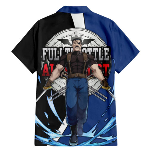 Chemise hawaïenne King Bradley – Fullmetal Alchemist – Image 2