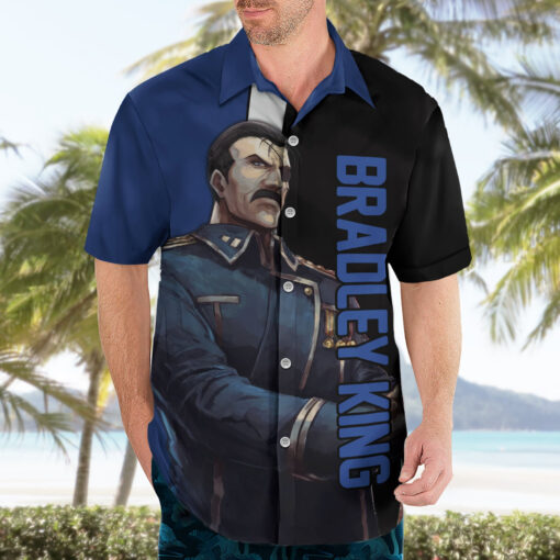 Chemise hawaïenne King Bradley – Fullmetal Alchemist – Image 3