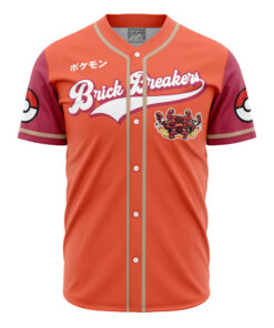 Maillot de baseball Casse-Briques Type Combat Pokémon
