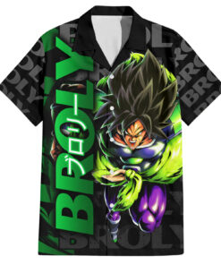 Chemise hawaïenne Broly – Dragon Ball (motif japonais)
