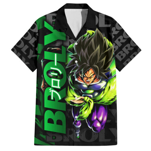 Chemise hawaïenne Broly – Dragon Ball (motif japonais)