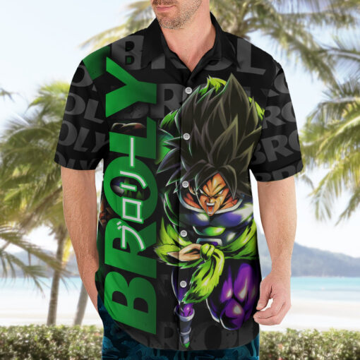 Chemise hawaïenne Broly – Dragon Ball (motif japonais) – Image 3