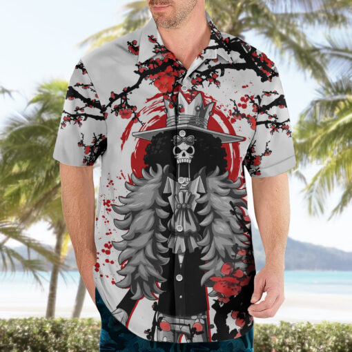Chemise hawaïenne Brook – style japonais – One Piece – Image 3