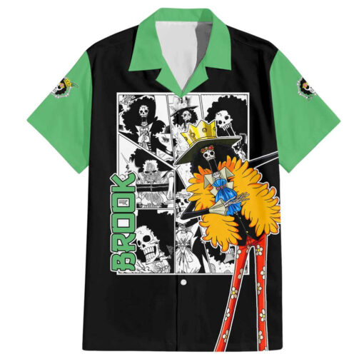 Chemise hawaïenne Brook One Piece Manga