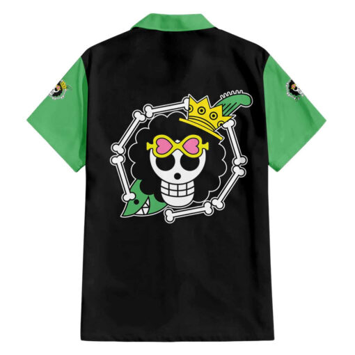 Chemise hawaïenne Brook One Piece Manga – Image 2