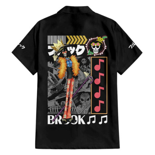 Chemise hawaïenne Brook – Équipe Chapeau de Paille – One Piece – Image 2