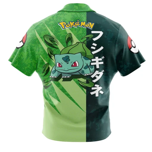 Chemise hawaïenne Attaque Bulbizarre Pokémon – Image 2