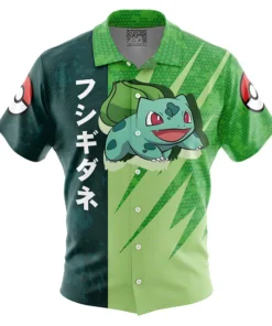 Chemise hawaïenne Attaque Bulbizarre Pokémon