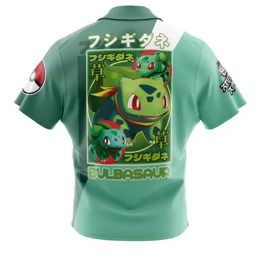 Chemise hawaïenne Bulbizarre Pokémon – Image 2