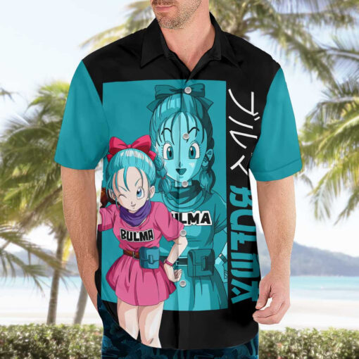 Chemise hawaïenne Bulma Dragon Ball Artistique – Image 3