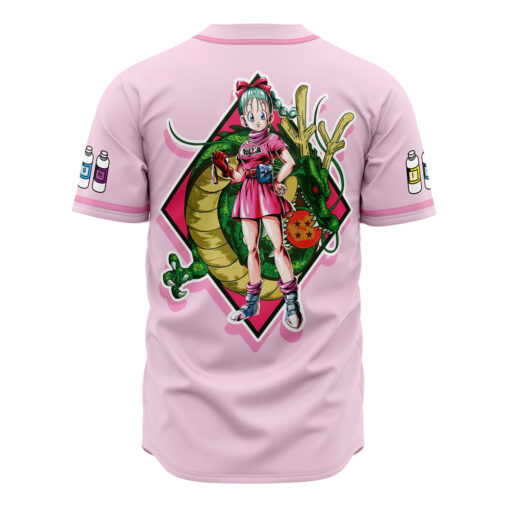 Maillot de baseball Bulma Rose Dragon Ball Z – Image 3