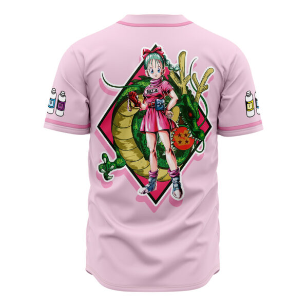 Maillot de baseball Bulma Rose Dragon Ball Z – Image 3