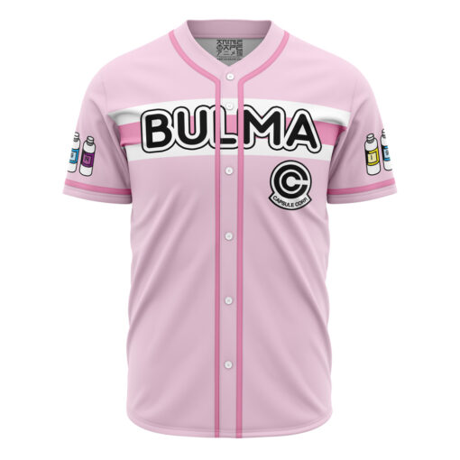 Maillot de baseball Bulma Rose Dragon Ball Z