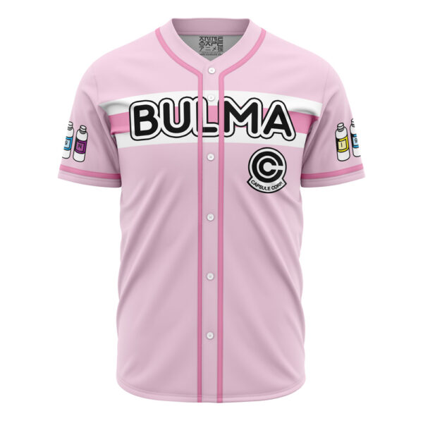 Maillot de baseball Bulma Rose Dragon Ball Z