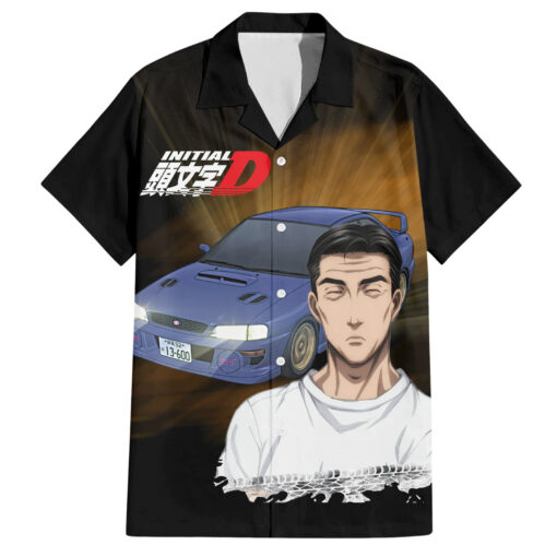 Chemise hawaïenne Bunta Fujiwara Initial D Manga