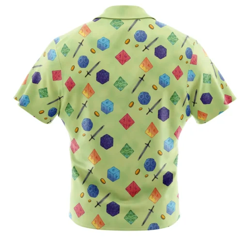 Chemise hawaïenne Motif dés Donjons & Dragons – Image 2