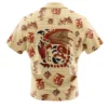 Chemise hawaïenne Rathalos Monster Hunter Motif
