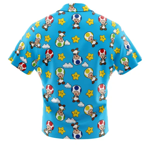 Chemise hawaïenne Toad Pattern Mario Bros – Image 2