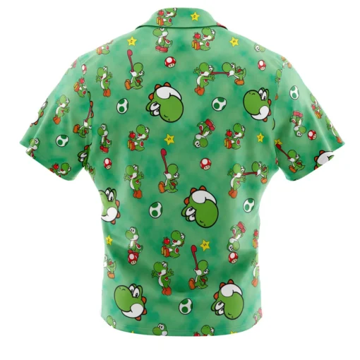 Chemise hawaïenne Motif Yoshi Mario Bros – Image 2