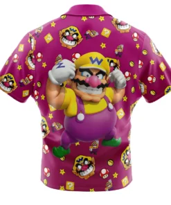 Chemise hawaïenne Wario Mario Bros