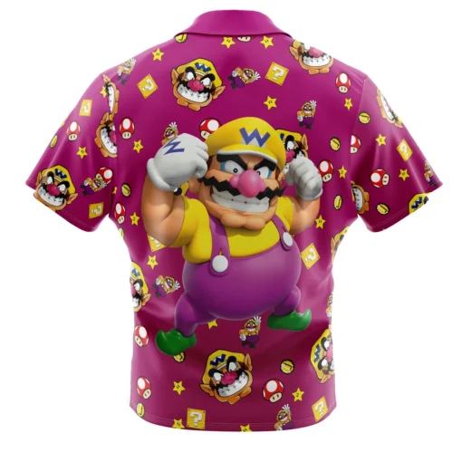 Chemise hawaïenne Wario Mario Bros