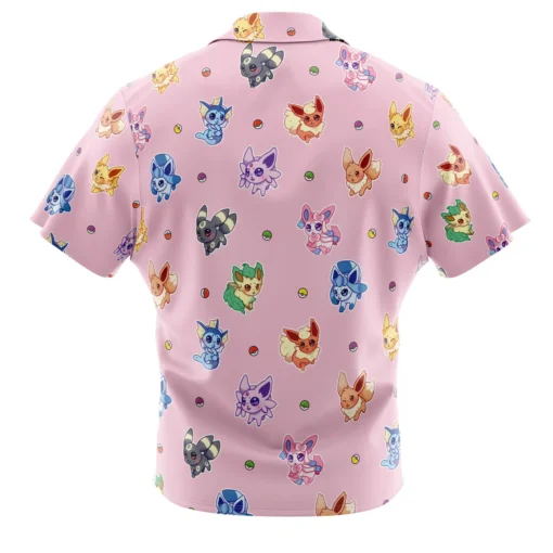 Chemise hawaïenne Motif Chibi Évolutions Pokémon – Image 2