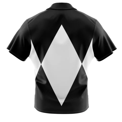 Chemise hawaïenne Black Ranger Mighty Morphin Power Rangers – Image 2