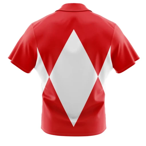 Chemise hawaïenne Red Ranger Mighty Morphin Power Rangers – Image 2